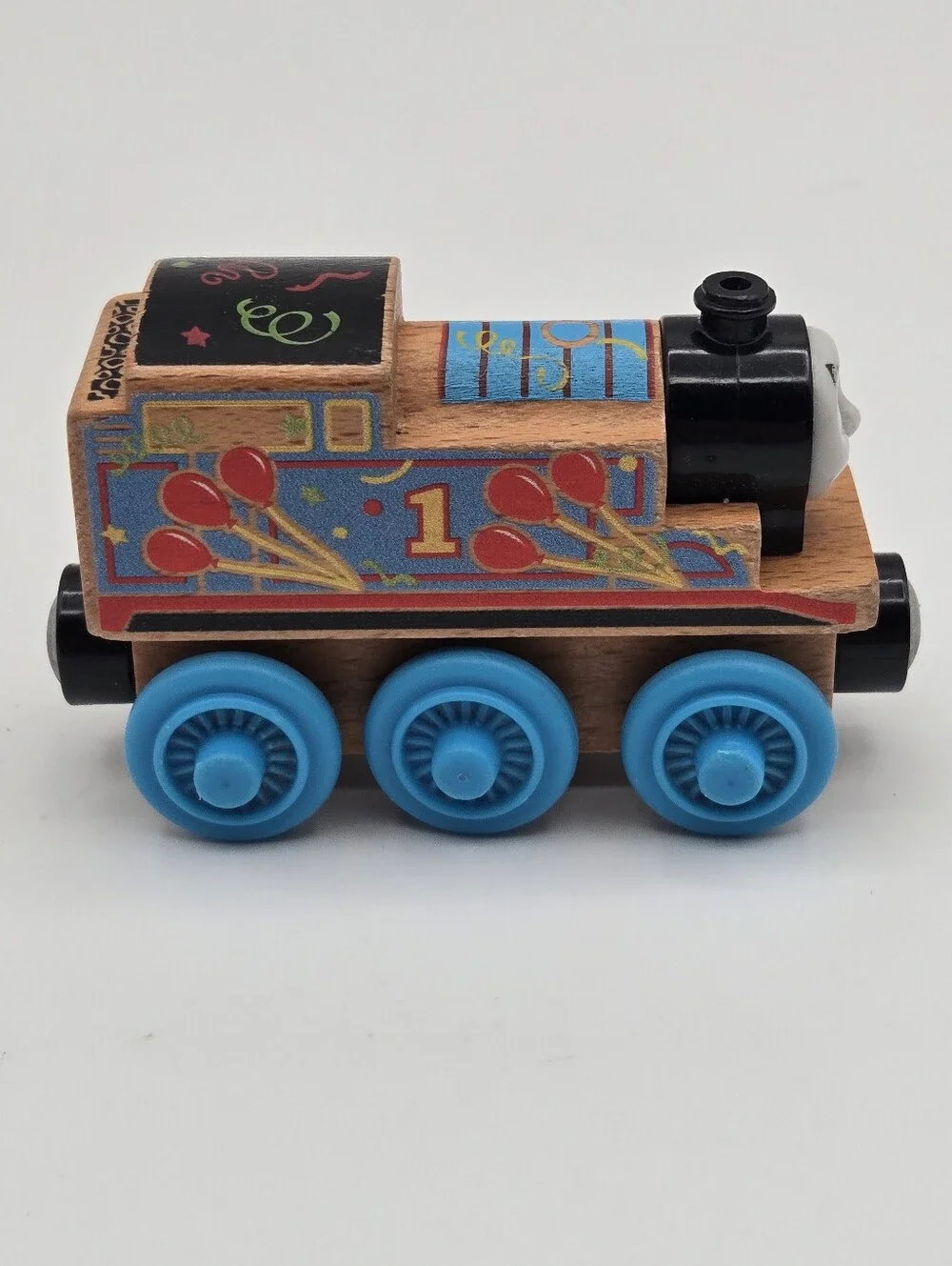2018 Thomas The Tank Engine Wooden Birthday Cake Train FHM61